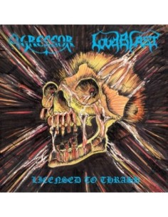 Agressor / Loudblast - Licensed to thrash (GATEFOLD VINYL)